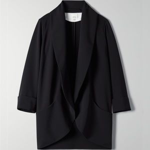NEW Aritzia/Wilfred Chevalier Jacket Satin Trim, 0